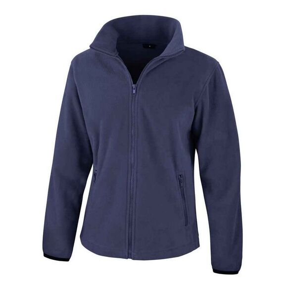 Result Core Womens/Ladies Norse Fashion Outdoor Fleece Jacket / Navy - Picture 1 of 2